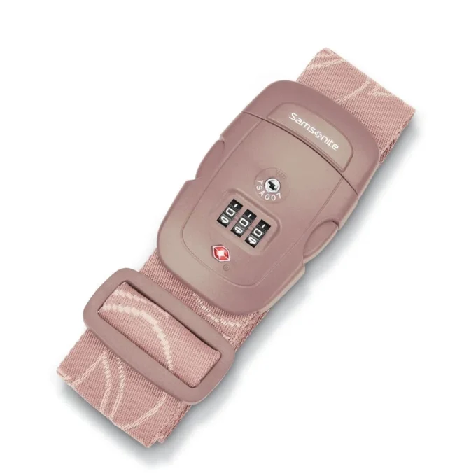 Curea de bagaje cu combinație Travel Sentry cu 3 cadrane Curea de bagaje cu combinație Travel Sentry cu 3 cadrane