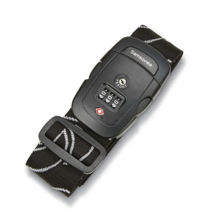 Curea de bagaje cu combinație Travel Sentry cu 3 cadrane Curea de bagaje cu combinație Travel Sentry cu 3 cadrane