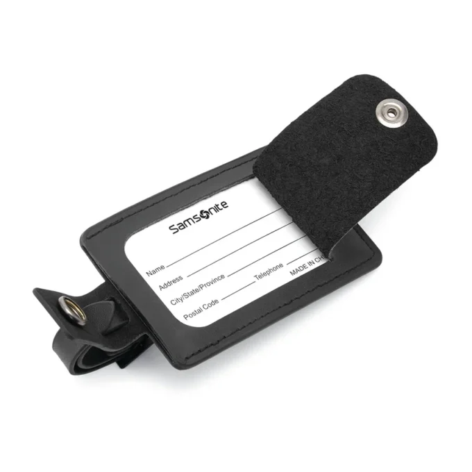 Etichete de identificare din piele (set de 2)
