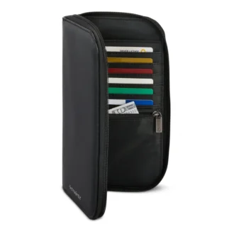 Portofel de călătorie cu fermoar RFID