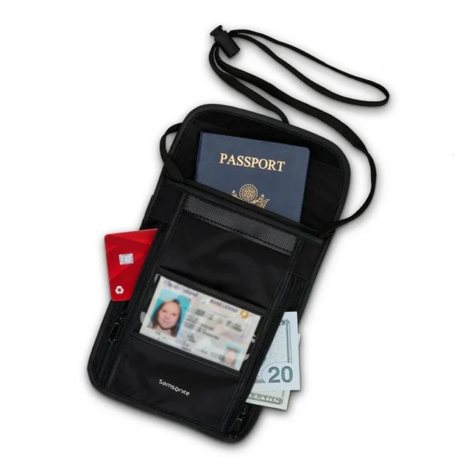 Pungă de gât RFID Pungă de gât RFID